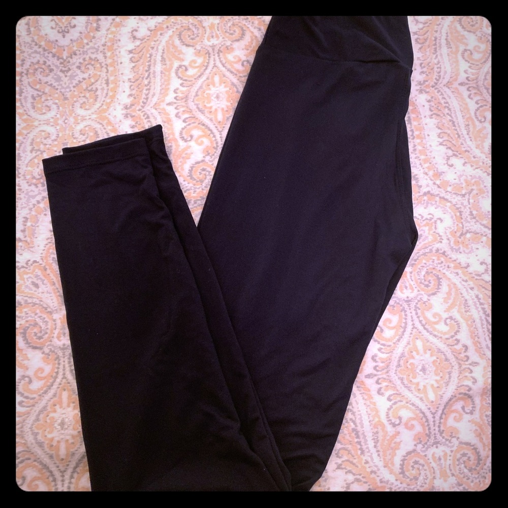 Navy Blue OS Leggings by Lularoe